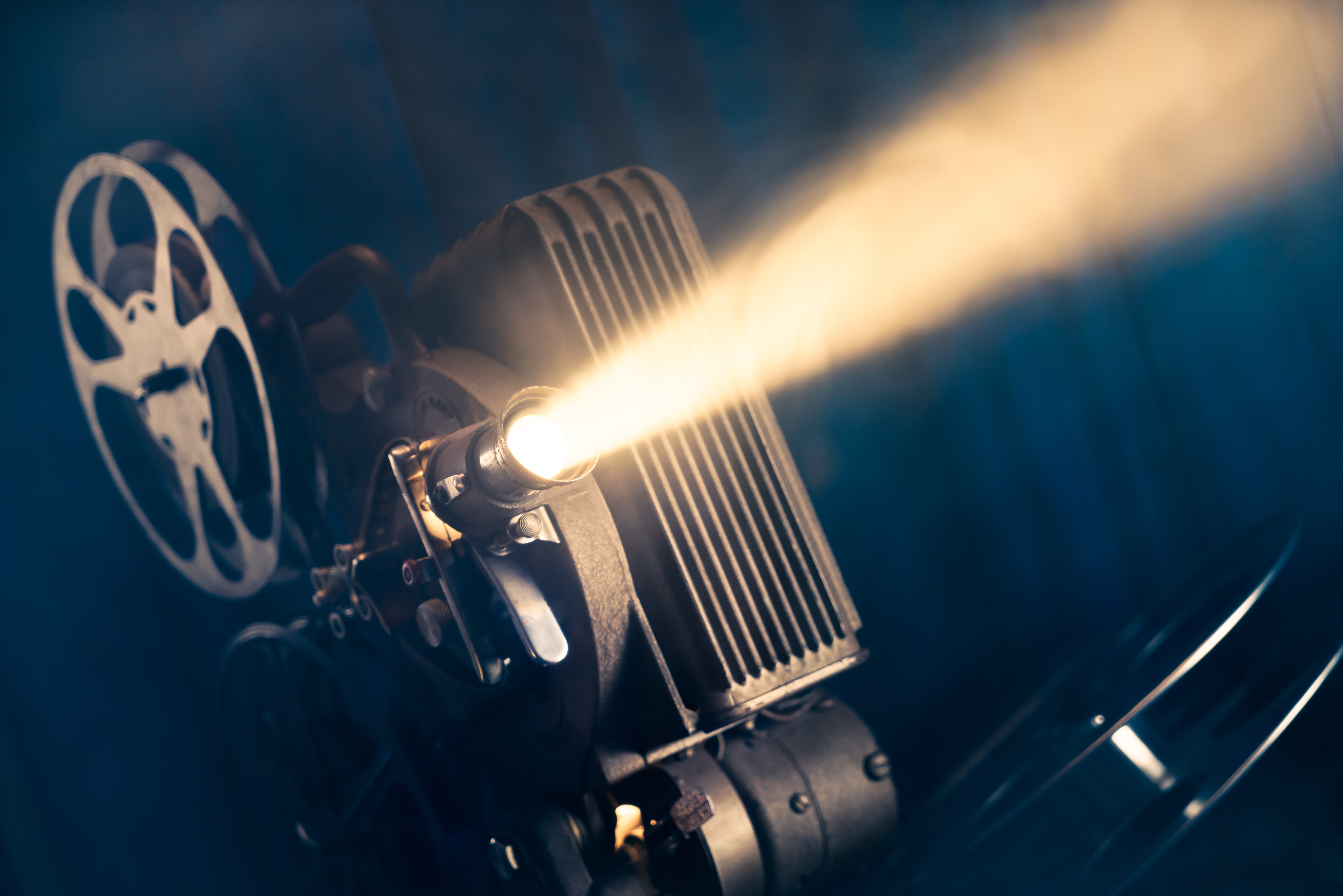 Old fashion film projector